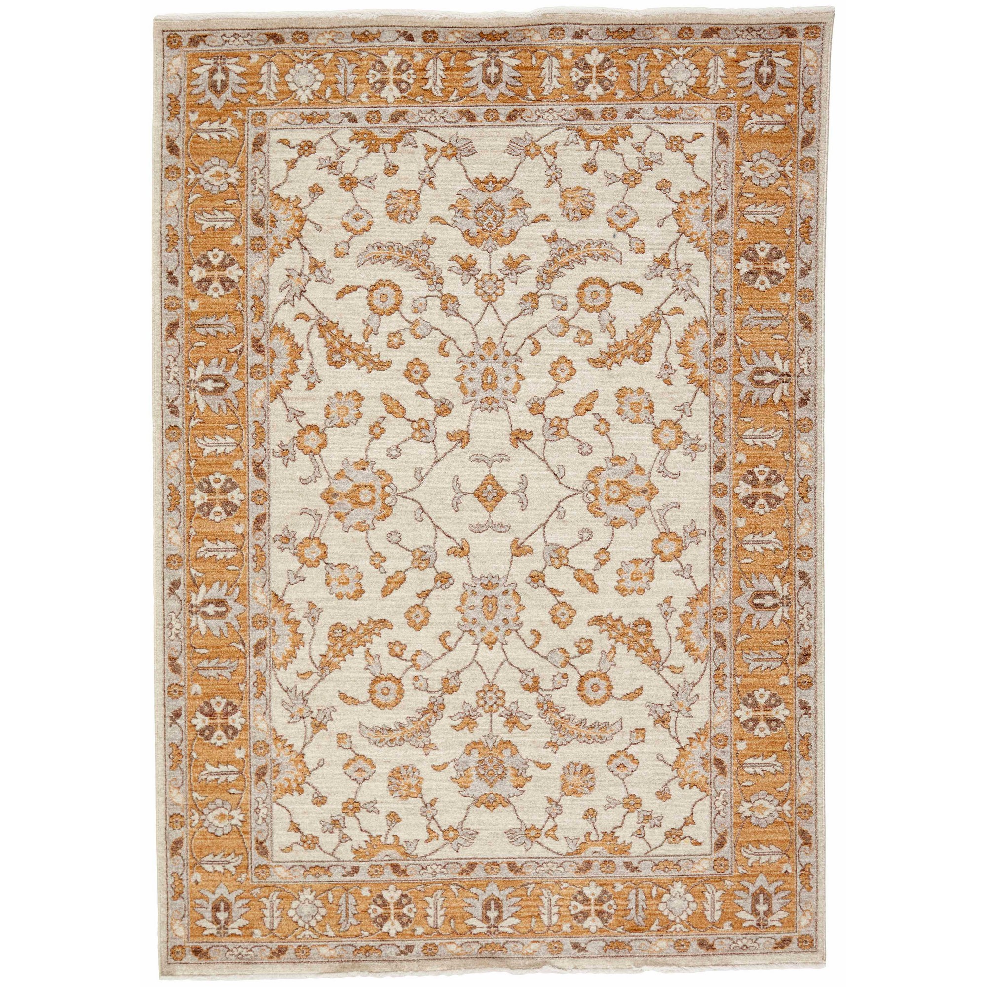 Ziegler Traditional 8517a Nmi42 Rug In Ochre Yellow